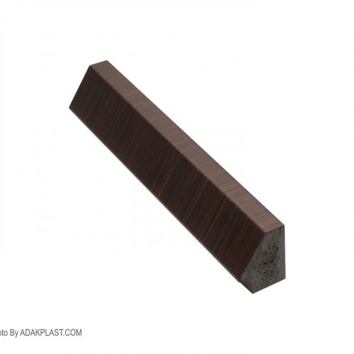 AP335-1400 - قاب عکس شیبدار تیره - قاب عکس مثلثی - پروفیل قاب عکس ۳ سانت -