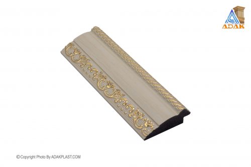 AP555-W409T - قاب عکس ۵ سانت - قاب عکس ۵ سانت روگرد - قاب عکس رنگ کرم - قاب عکس روگرد رنگ کرم - قاب عکس پی وی سی - قاب عکس نیومدرن - قاب عکس روگرد گلدار -