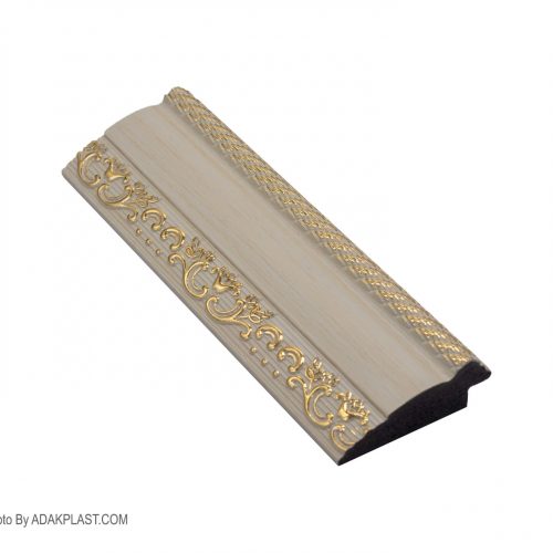 AP555-W409T - قاب عکس ۵ سانت - قاب عکس ۵ سانت روگرد - قاب عکس رنگ کرم - قاب عکس روگرد رنگ کرم - قاب عکس پی وی سی - قاب عکس نیومدرن - قاب عکس روگرد گلدار -