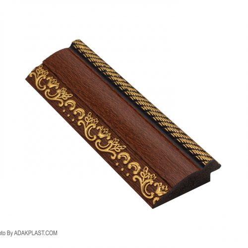 AP555-44GT - قاب عکس ۵ سانت - قاب عکس ۵ سانت روگرد - قاب عکس رنگ قهوه ای - قاب عکس روگرد رنگ قهوه ای - قاب عکس پی وی سی - قاب عکس نیومدرن - قاب عکس روگرد گلدار -