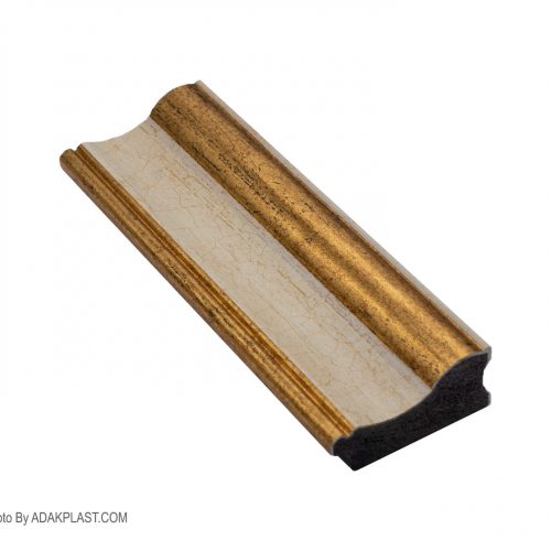 AP549-W640T - قاب عکس ۵ سانت - قاب عکس ۵ سانت روگرد - قاب عکس رنگ کرم طلایی - قاب عکس روگرد رنگ کرم طلایی - قاب عکس پی وی سی - قاب عکس نیومدرن - قاب عکس روگرد ساده - قاب اداک پلاست -