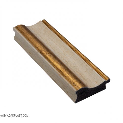 AP549-W640T - قاب عکس ۵ سانت - قاب عکس ۵ سانت روگرد - قاب عکس رنگ کرم طلایی - قاب عکس روگرد رنگ کرم طلایی - قاب عکس پی وی سی - قاب عکس نیومدرن - قاب عکس روگرد ساده - قاب اداک پلاست -