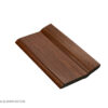 AD861-616 - 8cm skirting board - 8cm edged skirting board - brown skirting board - brown skirting board - PVC skirting board - modern skirting board - edged skirting board -