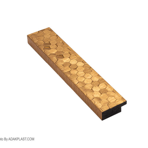 AP300-206L - قاب عکس3 سانت - قاب عکس 3 سانت لونه زنبوری - قاب عکس رنگ طلایی - قاب عکس لونه زنبوری رنگ طلایی - قاب عکس پی وی سی - قاب عکس مدرن -