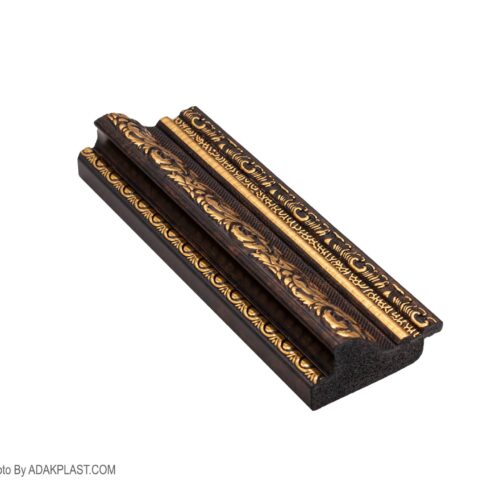 AP565-356-206 - قاب عکس5 سانت - قاب عکس 5 سانت طرح قوس دار - قاب عکس رنگ قهوه ای طلایی - قاب عکس طرح قوس دار رنگ قهوه ای طلایی - قاب عکس پی وی سی - قاب عکس مدرن -