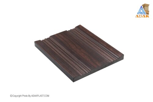 AD1483-601S - کتیبه پرده 14سانت - کتیبه پرده14 سانت طرح ساده - کتیبه پرده رنگ قهوه ای - کتیبه پرده پی وی سی - کتیبه پرده مدرن -