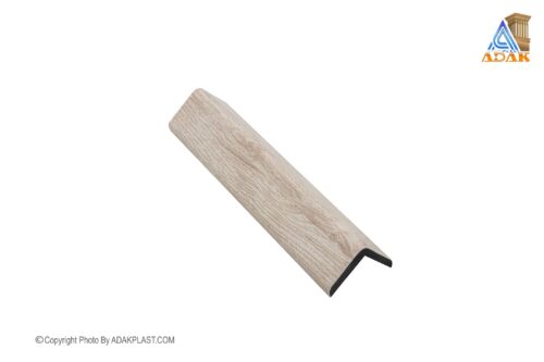 AD320-W108 - نبشی 3 سانت - نبشی 3 سانت طرح ساده - نبشی رنگ کرم روشن -نبشی پی وی سی - نبشی مدرن -