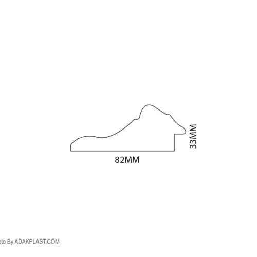 AP822-W216 - قاب عکس8 سانت - قاب عکس 8 سانت سلطنتی - قاب عکس رنگ سفید طلایی - قاب عکس سلطنتی رنگ سفید طلایی - قاب عکس پی وی سی - قاب عکس مدرن - قاب عکس سلطنتی تک گل -