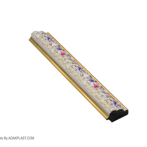 AP306-W1358G - قاب عکس3 سانت - قاب عکس 3 سانت روگرد گل دار - قاب عکس رنگی- قاب عکس روگرد گل دار رنگی - قاب عکس پی وی سی - قاب عکس مدرن -