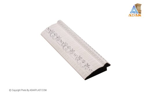 AP556-WGN - قاب عکس ۵ سانت - قاب عکس ۵ سانت روگرد - قاب عکس رنگ سفید نقره ای - قاب عکس روگرد رنگ سفید نقره ای - قاب عکس پی وی سی - قاب عکس نیومدرن - قاب عکس روگرد گلدار -