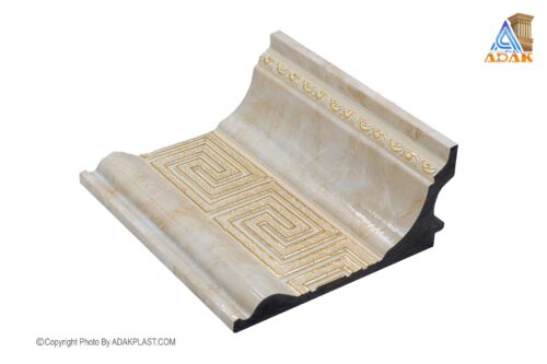 AD1650-B2814-V - کتیبه پرده 16سانت - کتیبه پرده16 سانت طرح سلطنتی ورساچ - کتیبه پرده رنگ طرح سنگ - کتیبه پرده پی وی سی - کتیبه پرده مدرن -