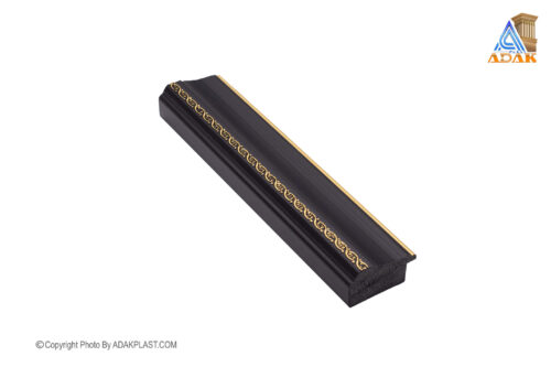 AP341-1400T - قاب عکس ۳ سانت - قاب عکس ۳ سانت رو قوس دار - قاب عکس رنگ مشکی طلایی - قاب عکس رو قوس دار رنگ مشکی طلایی - قاب عکس پی وی سی - قاب عکس مدرن - قاب عکس روقوس دار -