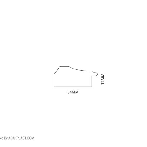 AP341-44M - قاب عکس ۳ سانت - قاب عکس ۳ سانت رو قوس دار - قاب عکس رنگ قهوه ای طلایی - قاب عکس رو قوس دار رنگ قهوه ای طلایی - قاب عکس پی وی سی - قاب عکس مدرن - قاب عکس روقوس دار -