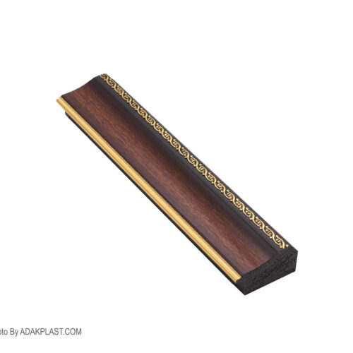 AP341-44M - قاب عکس ۳ سانت - قاب عکس ۳ سانت رو قوس دار - قاب عکس رنگ قهوه ای طلایی - قاب عکس رو قوس دار رنگ قهوه ای طلایی - قاب عکس پی وی سی - قاب عکس مدرن - قاب عکس روقوس دار -