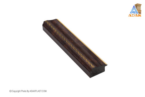 AP341-R431 - قاب عکس ۳ سانت - قاب عکس ۳ سانت رو قوس دار - قاب عکس رنگ شکلاتی طلایی - قاب عکس رو قوس دار رنگ شکلاتی طلایی - قاب عکس پی وی سی - قاب عکس مدرن - قاب عکس روقوس دار -