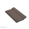 AD861-05075 - 8 cm skirting board - 8 cm edged skirting board - dark brown wood pattern skirting board - dark brown wood pattern skirting board - PVC skirting board - modern skirting board - edged skirting board -