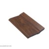 AD861-9073- 8 cm skirting board - 8 cm edged skirting board - brown wood design skirting board - brown wood design skirting board - PVC skirting board - modern skirting board - edged skirting board -