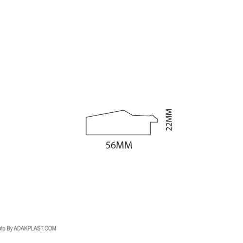 AP561-216V- قاب عکس5 سانت - قاب عکس 5 سانت طرح شیب دار ورساچ - قاب عکس رنگ کرم طلایی - قاب عکس طرح شیب دار ورساچ رنگ کرم طلایی - قاب عکس پی وی سی - قاب عکس مدرن -